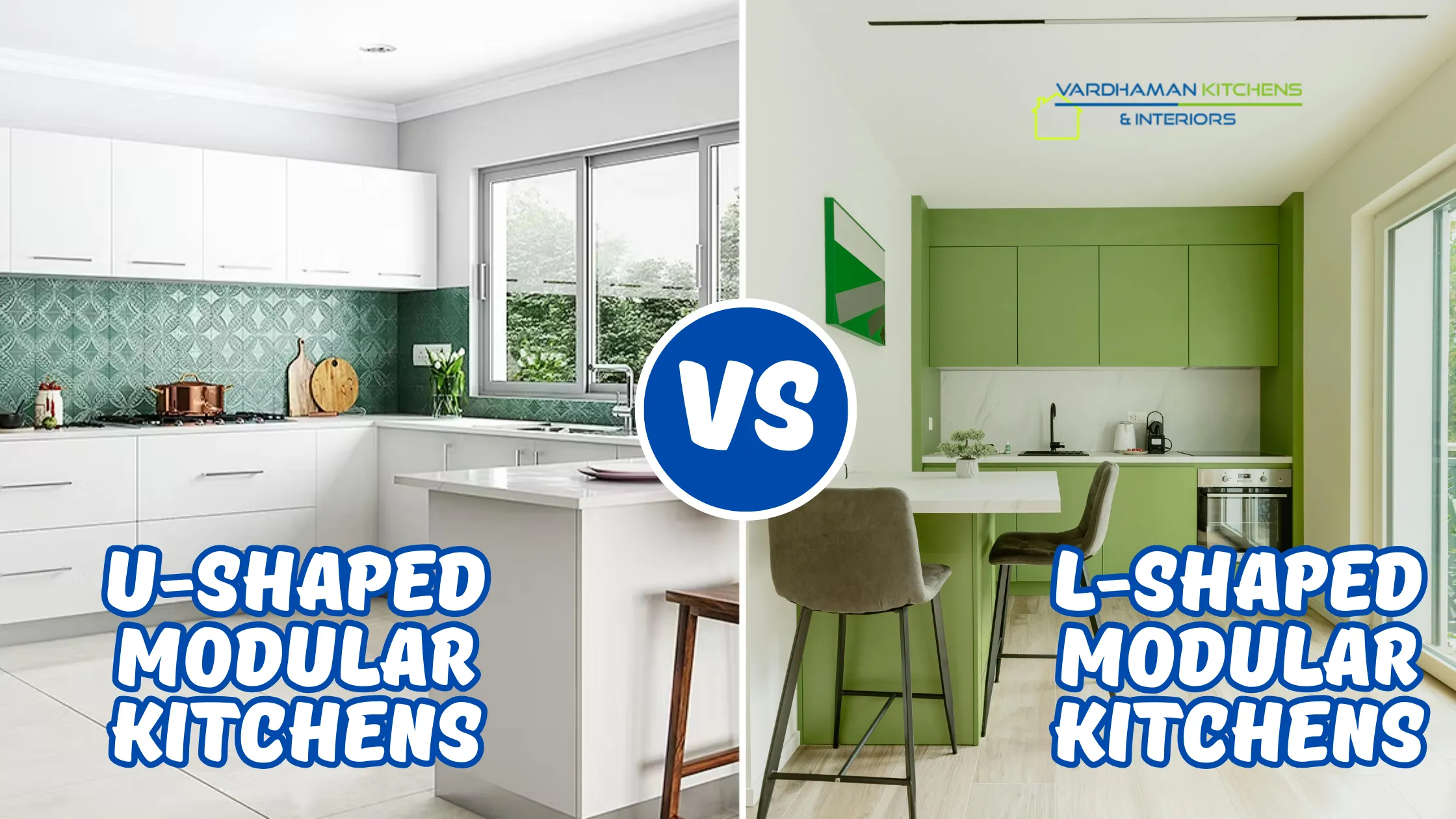 L-Shaped vs U-Shaped Modular Kitchens in Bangalore