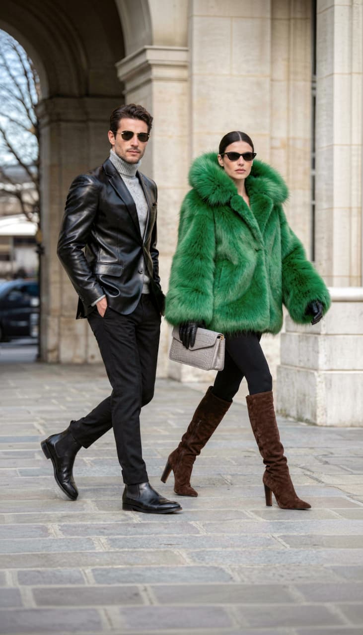 Urban Elegance — Parisian Contrast