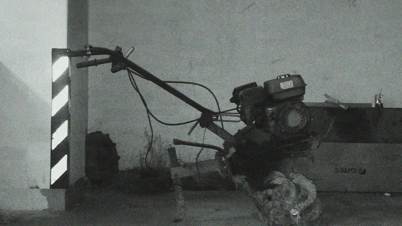 black push soil tiller