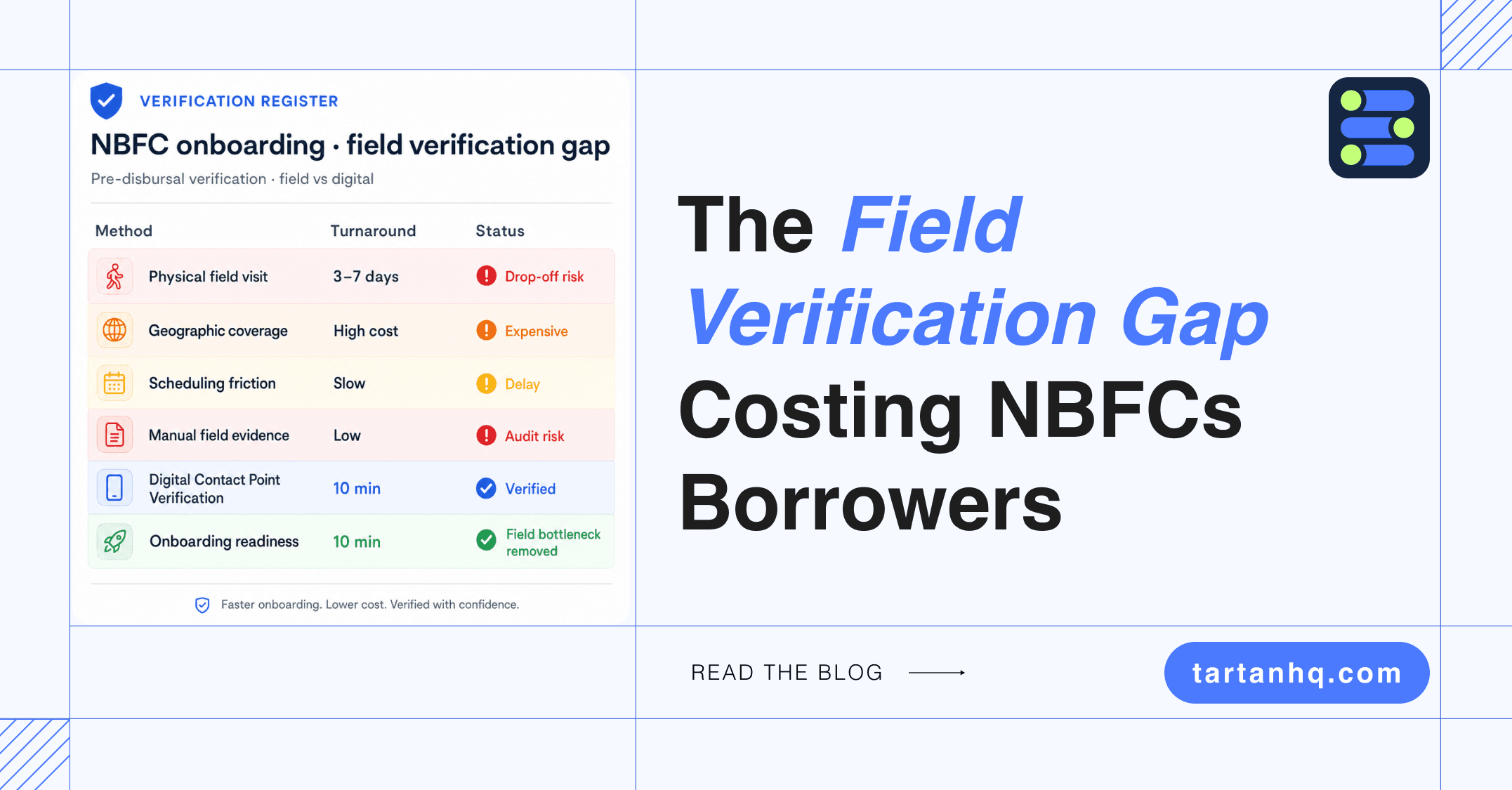 Field Verification vs Digital Verification