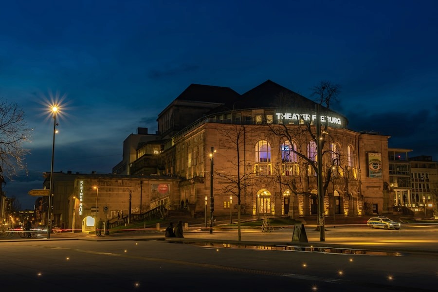 Theater Freiburg main entrance