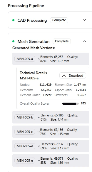 A two screens of the home page of the website
