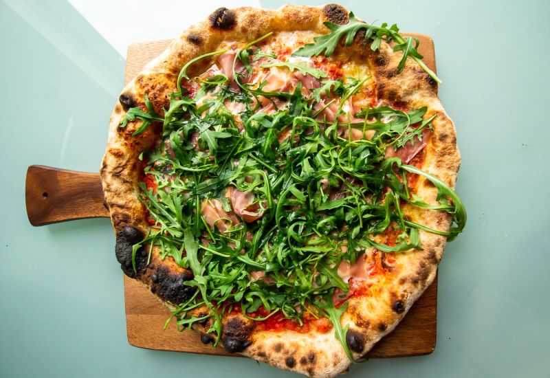Pizza alla rucola