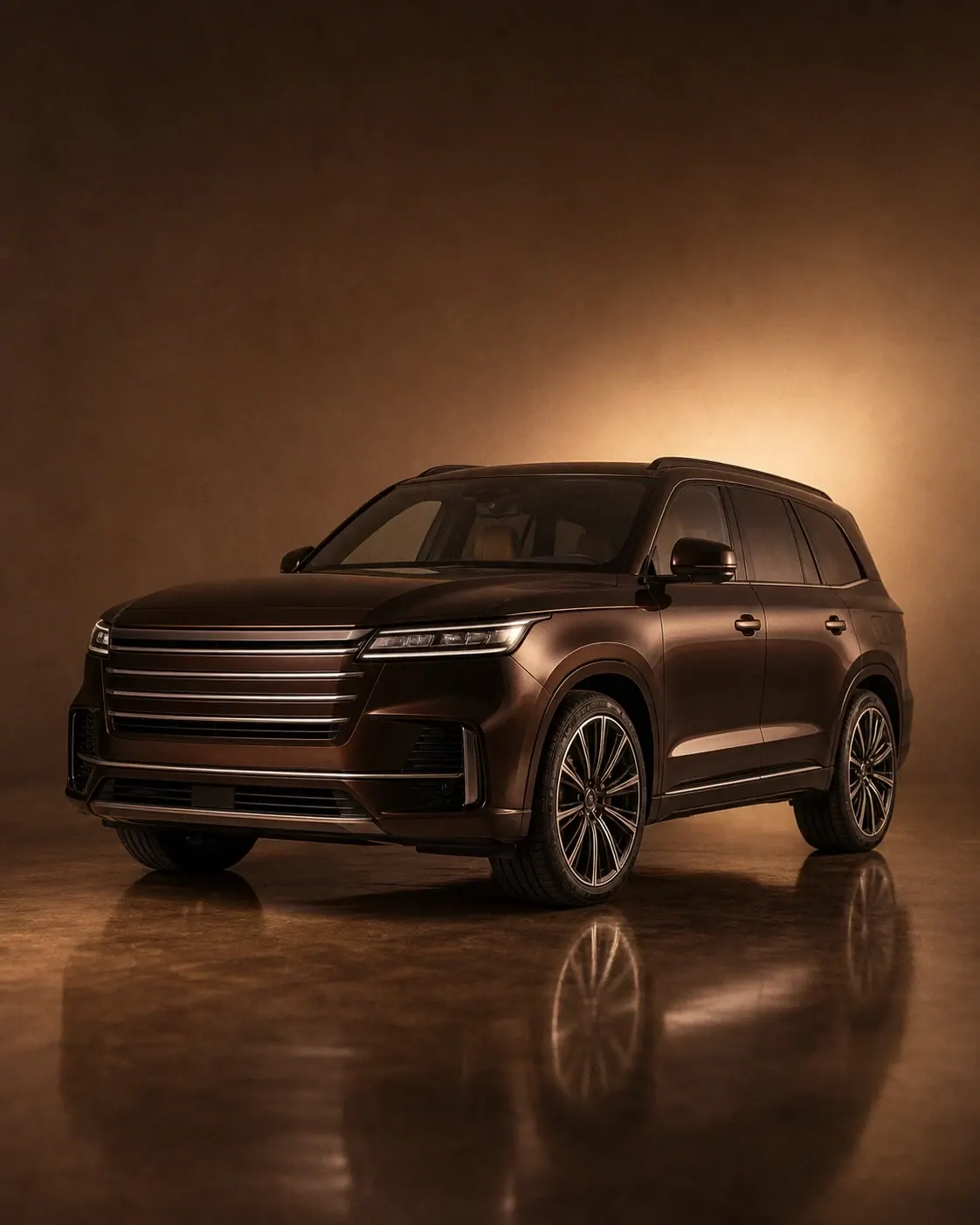 Luxus-SUV im Showroom von ROSSWERK in Hamburg