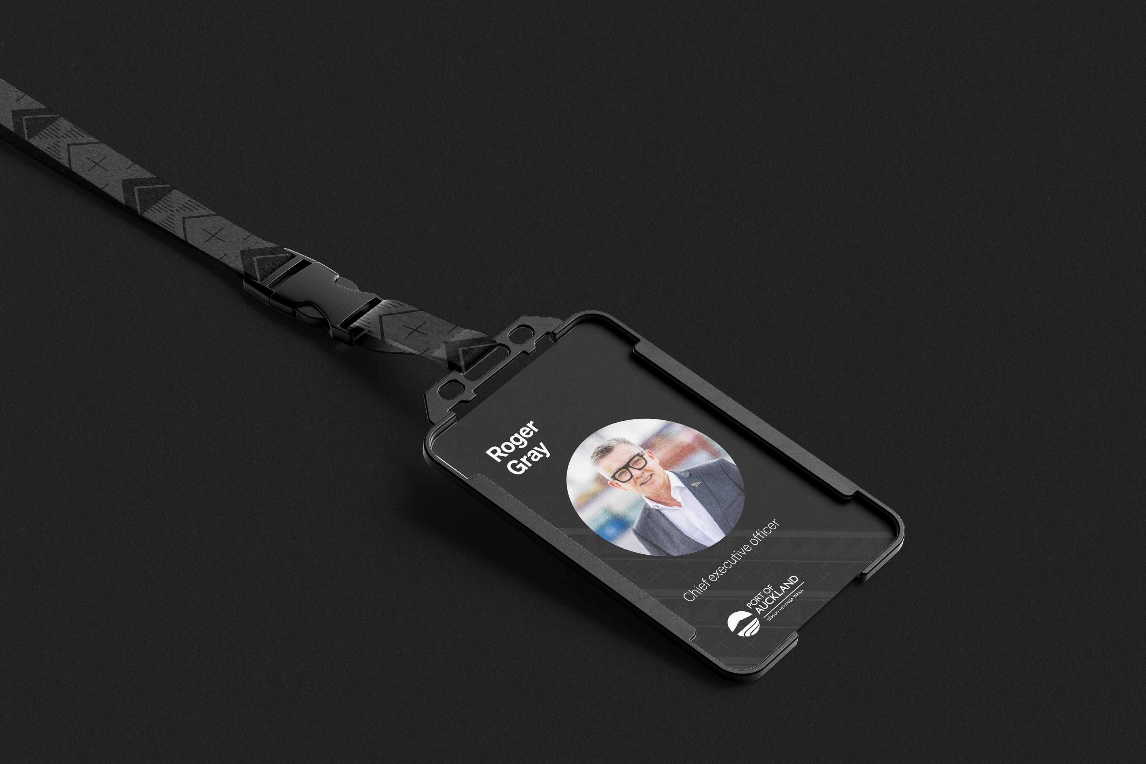 Port of Auckland POAL ID Lanyard