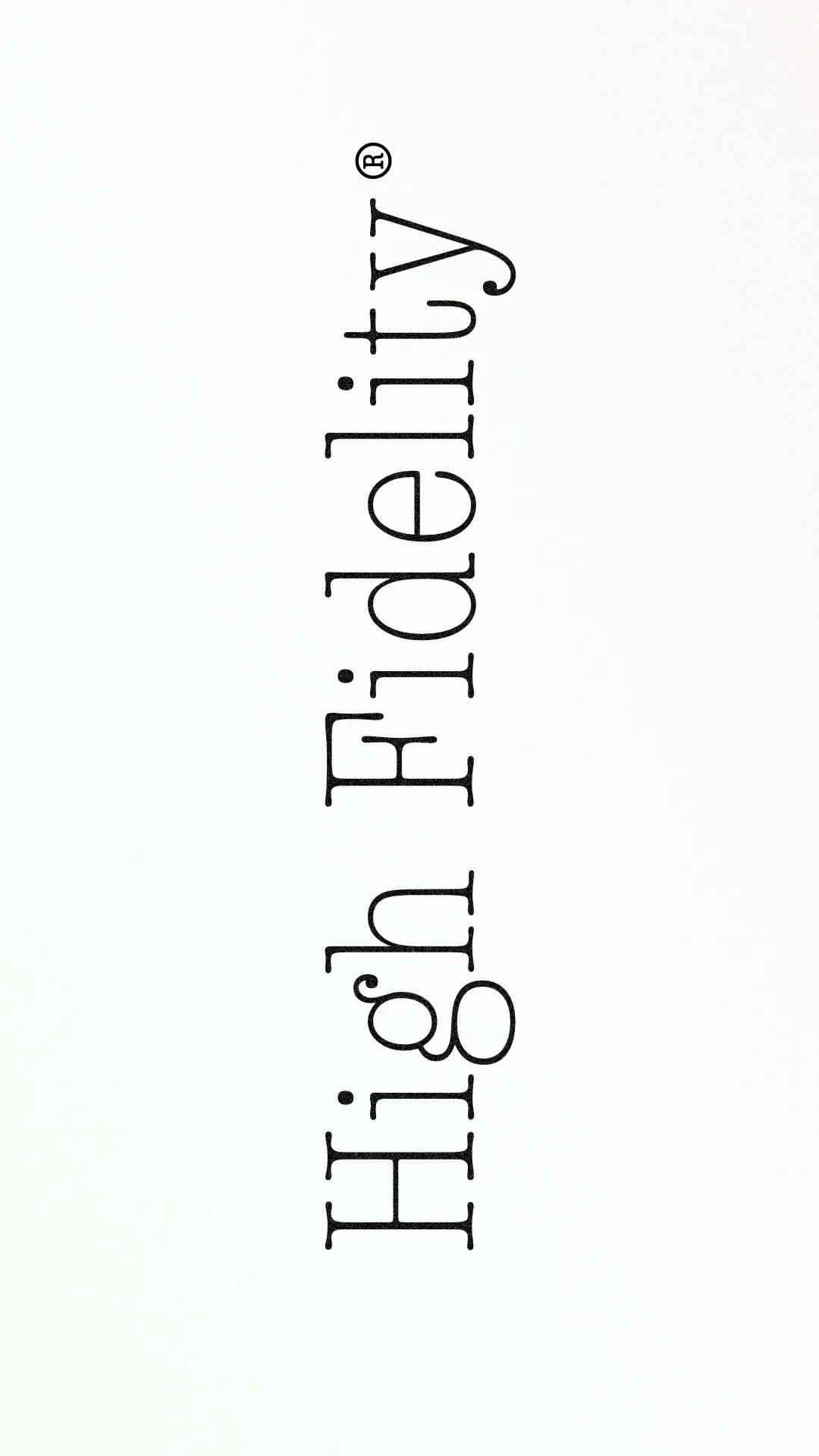 High Fidelity, Logo Exploration