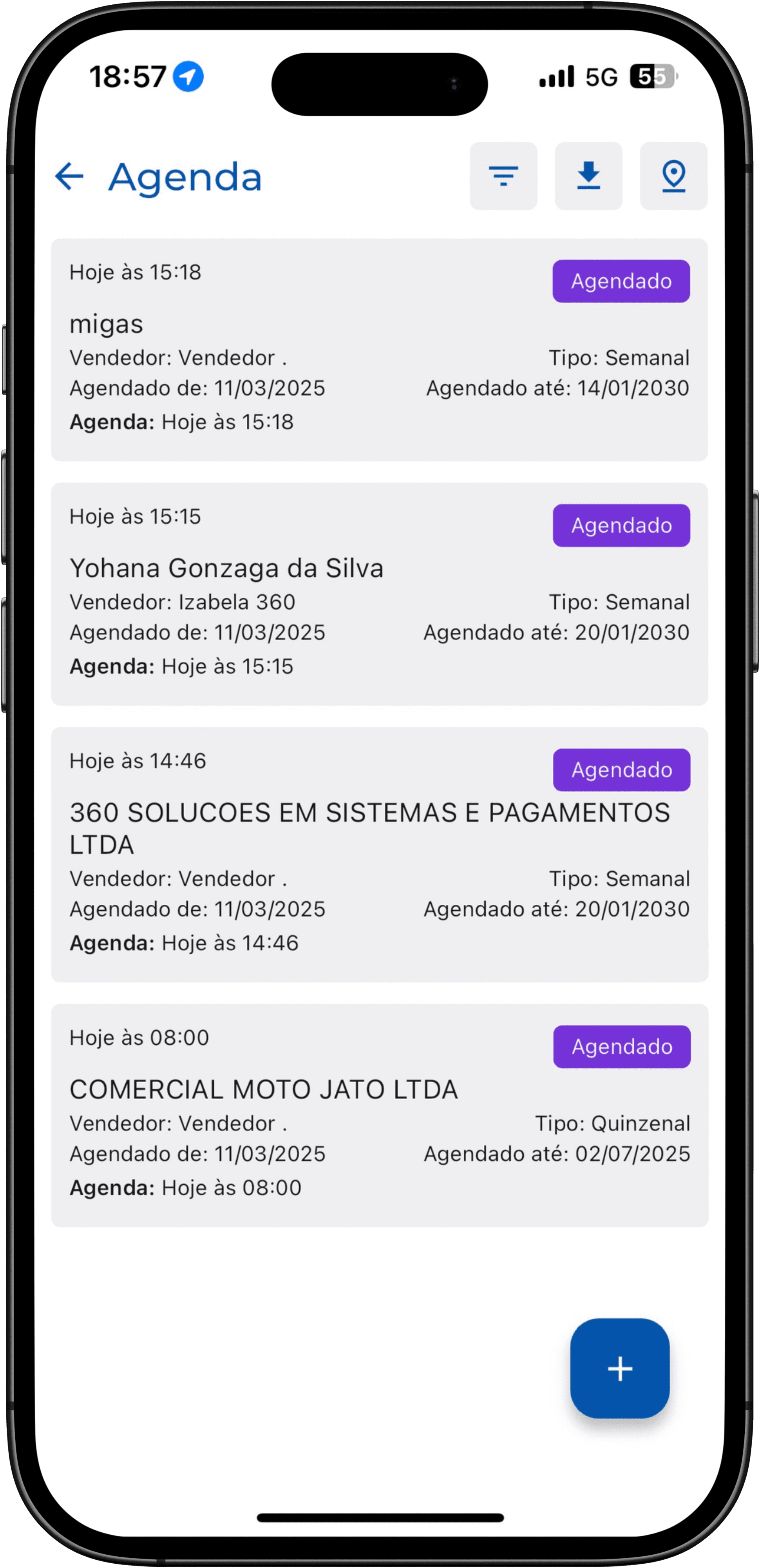 Mobile UI 