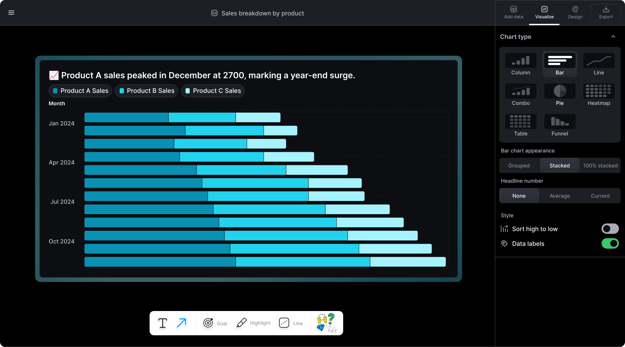 Best free stacked bar graph maker online