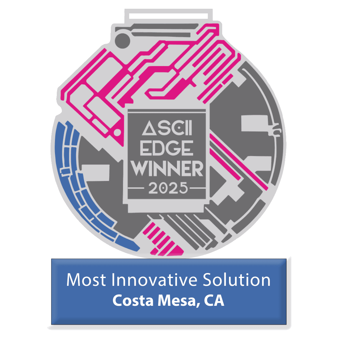 2025 ASCII Award Winner for Most Innovative Solution, Costa Mesa, CA.