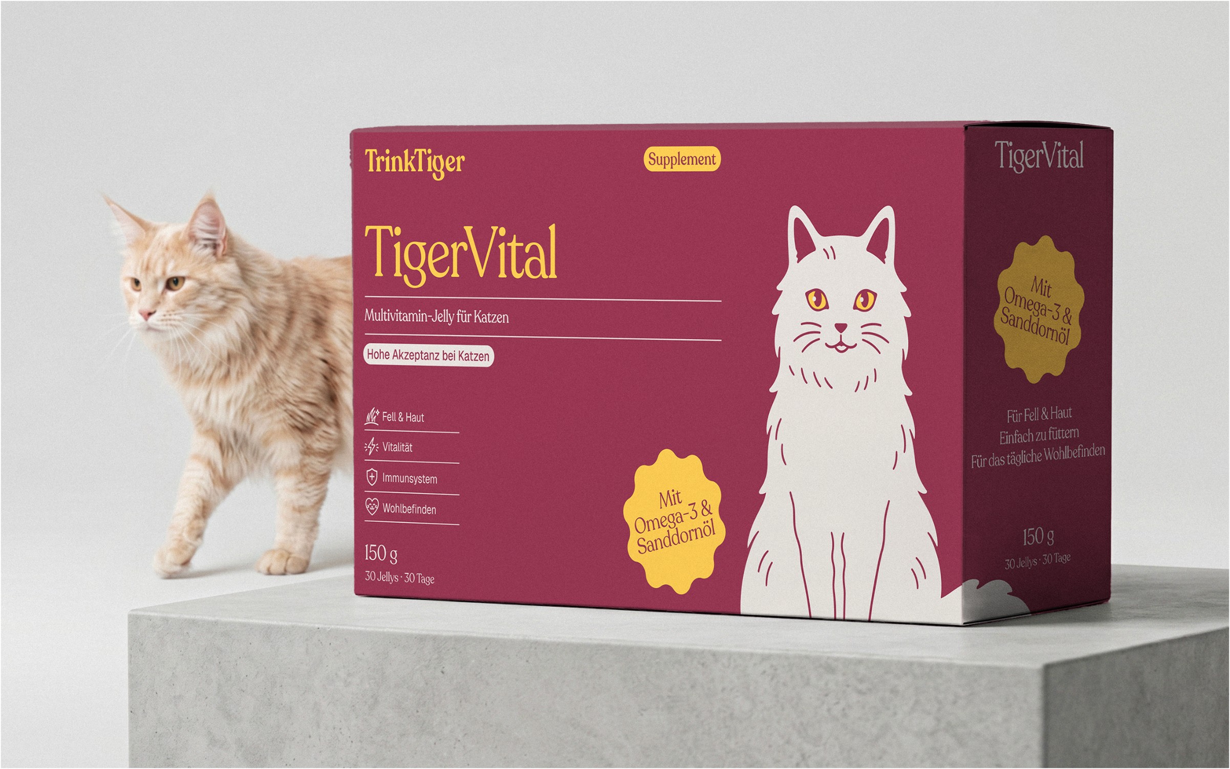 Premium pet care branding aligned with German engineering values