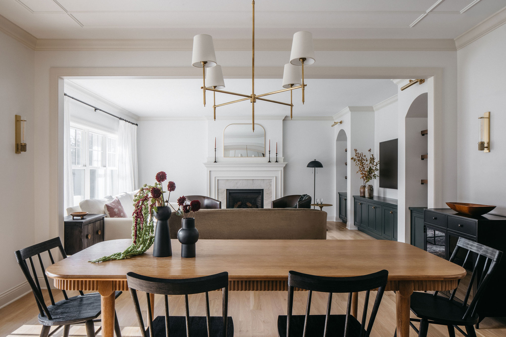 Project showcase image featuring a modern, refined interior.