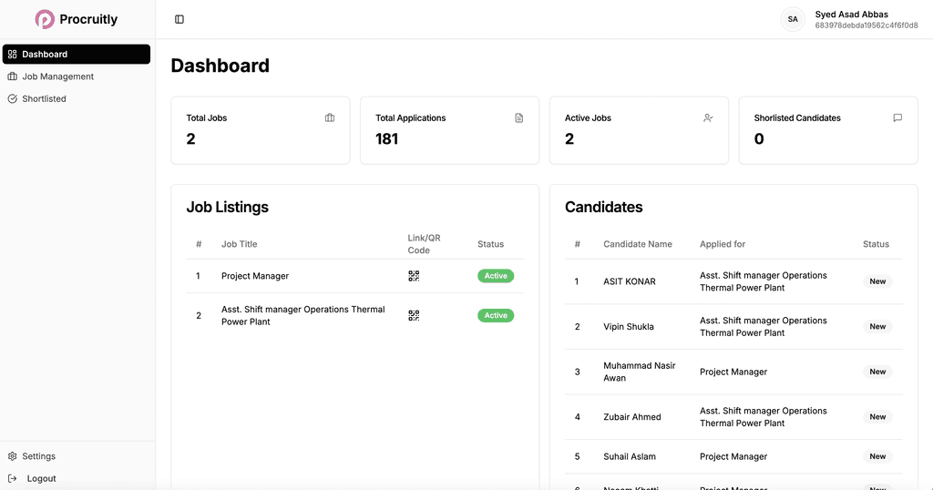 Dashboard