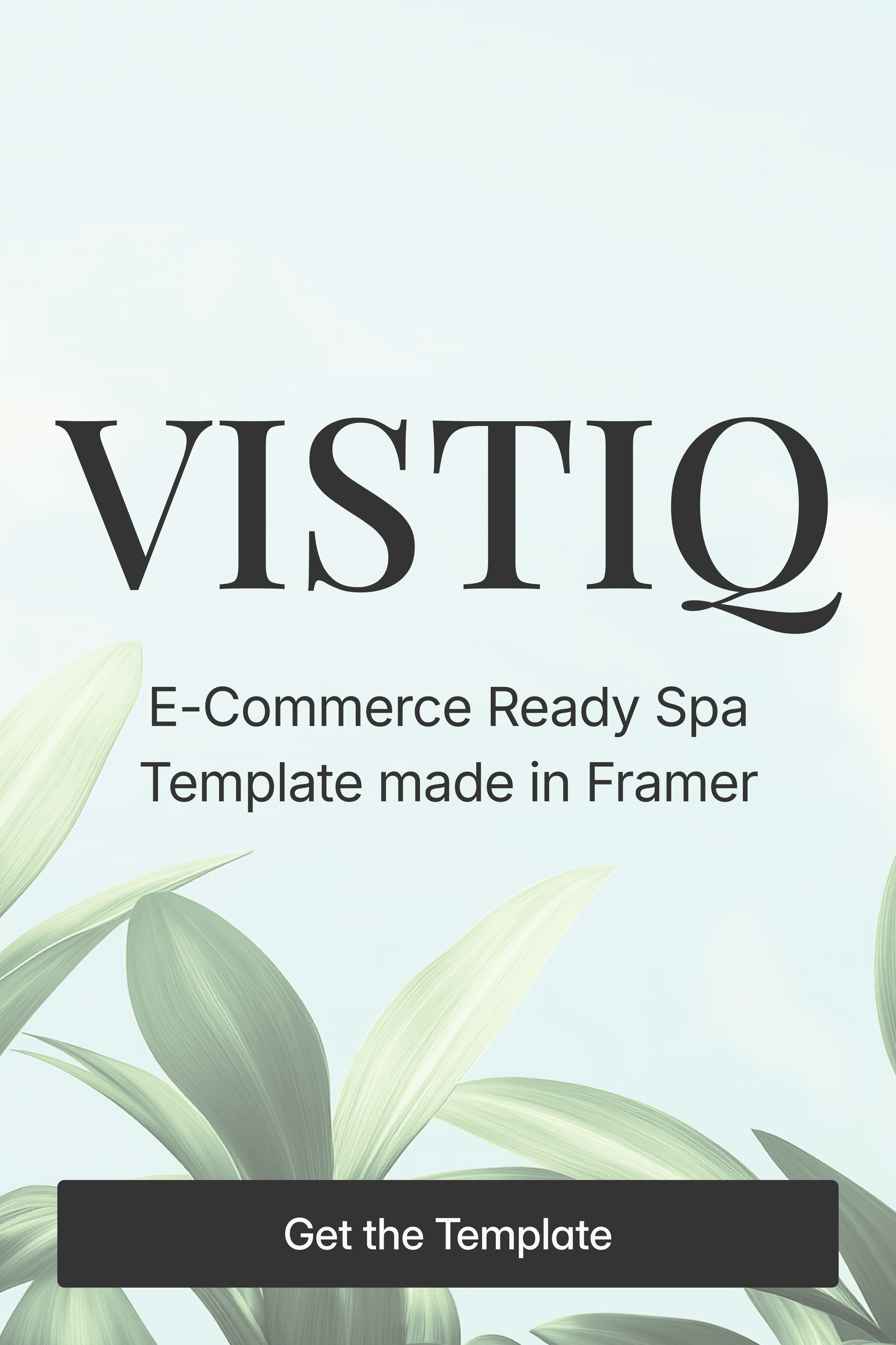E-Commerce Ready Spa Template made in Framer