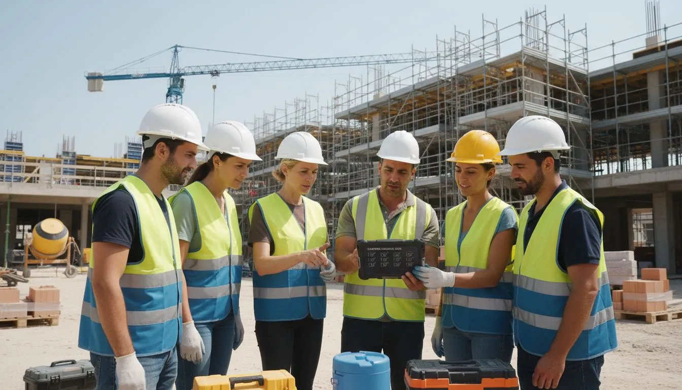 7 passaggi chiave nella checklist sicurezza cantieri 2025