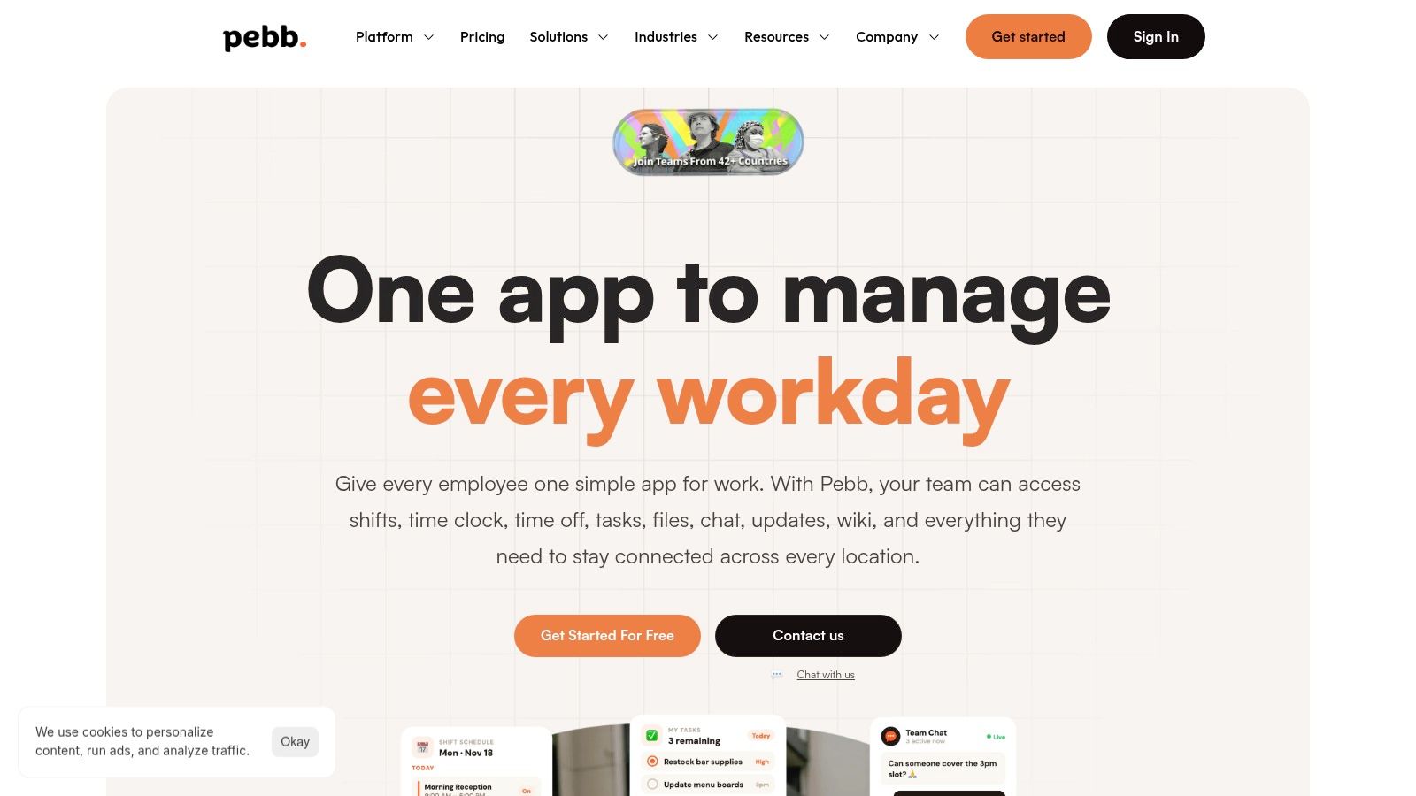 Screenshot from https://pebb.io