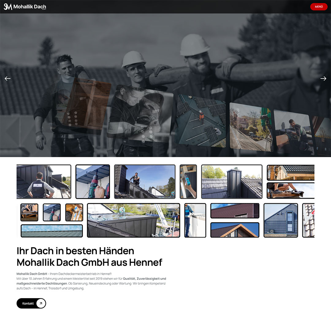 Ein Bild von der Website Mohallik.de