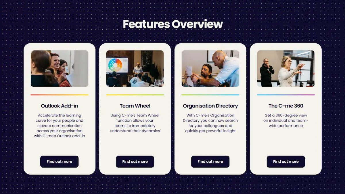 C-ME COLOUR PROFILING WEB DESIGN