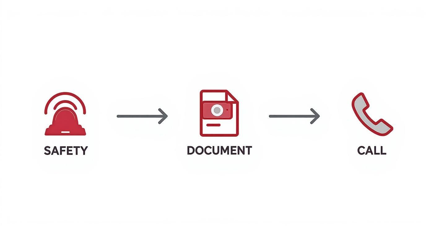 Infographic about neighbor tree fell on my property