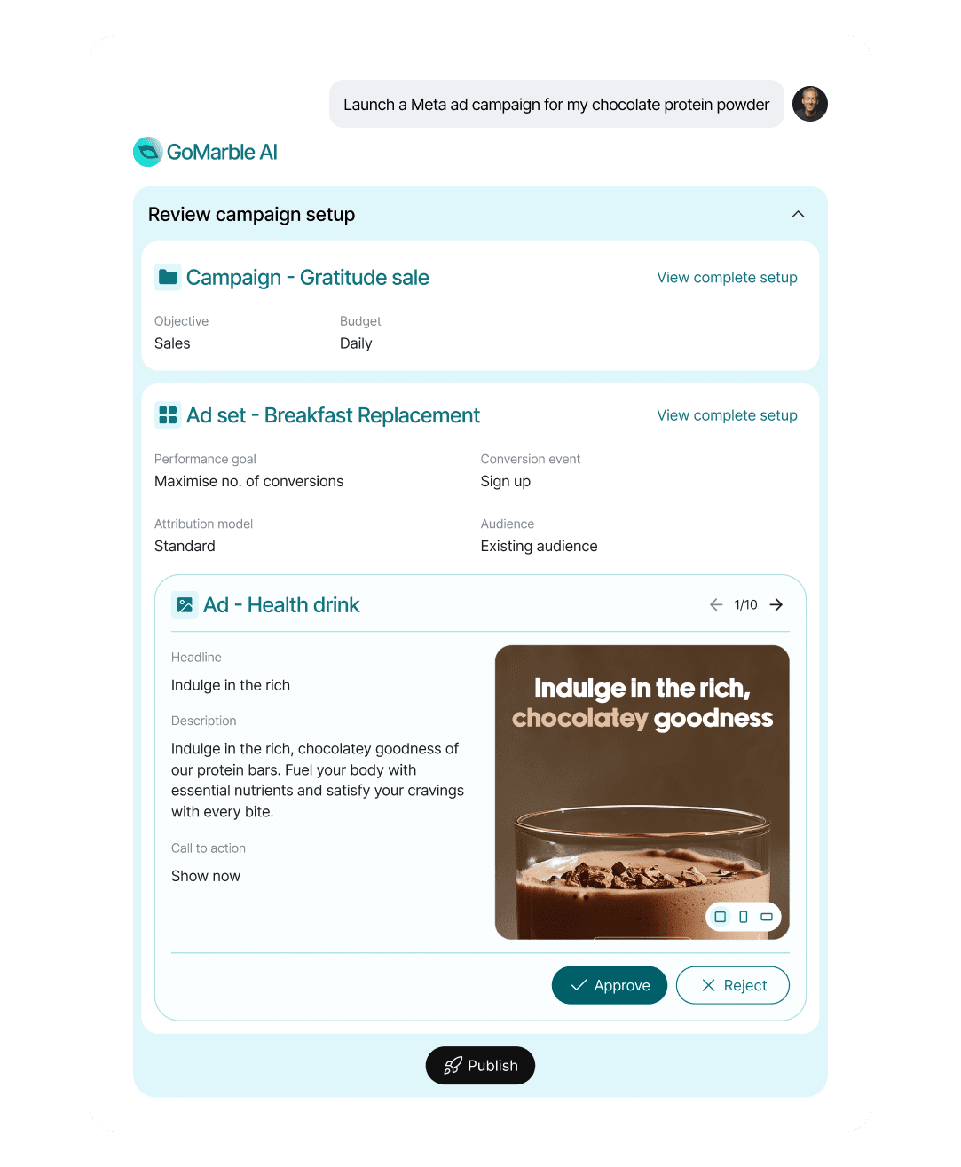 Abstract product photo