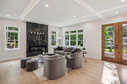 Photo of a newly renovated house