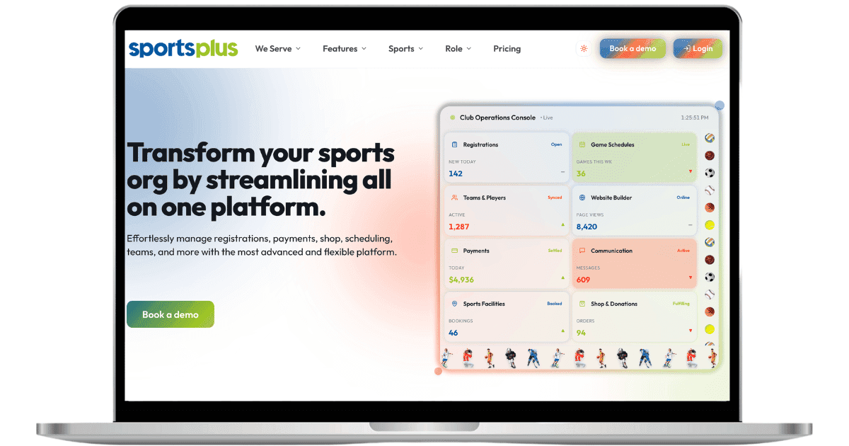 SportsPlus Platform Dashboard