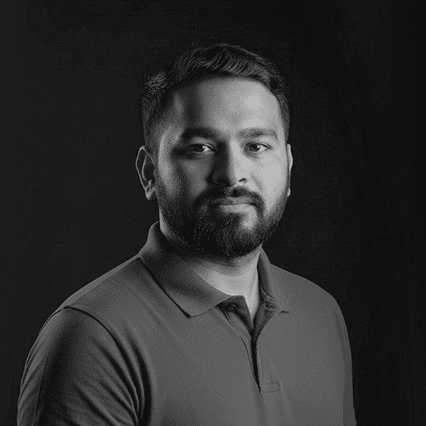 Impey Studio Team member. Portrait of Avinash Umbargi