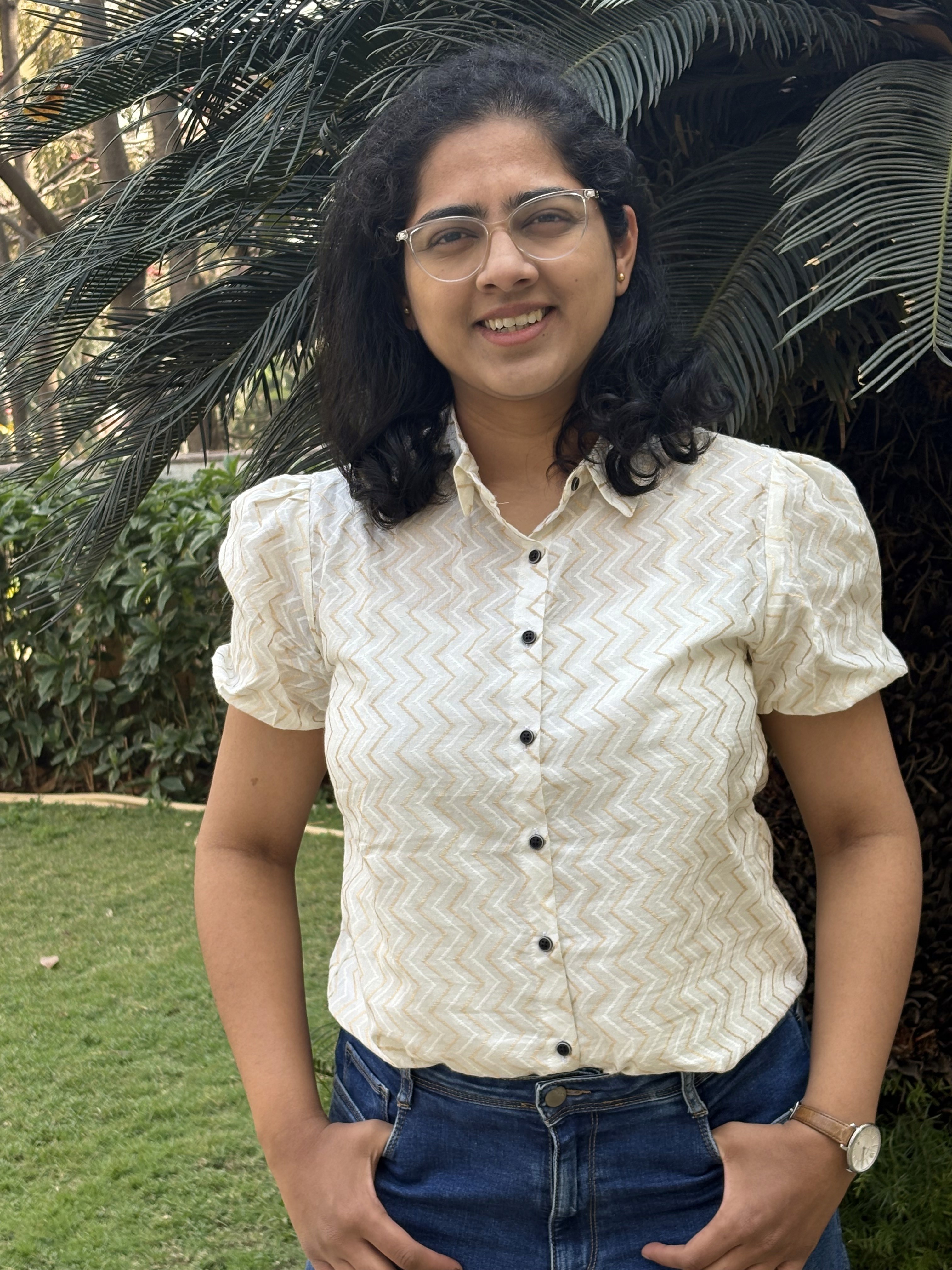 Portrait of portfolio creator – front view