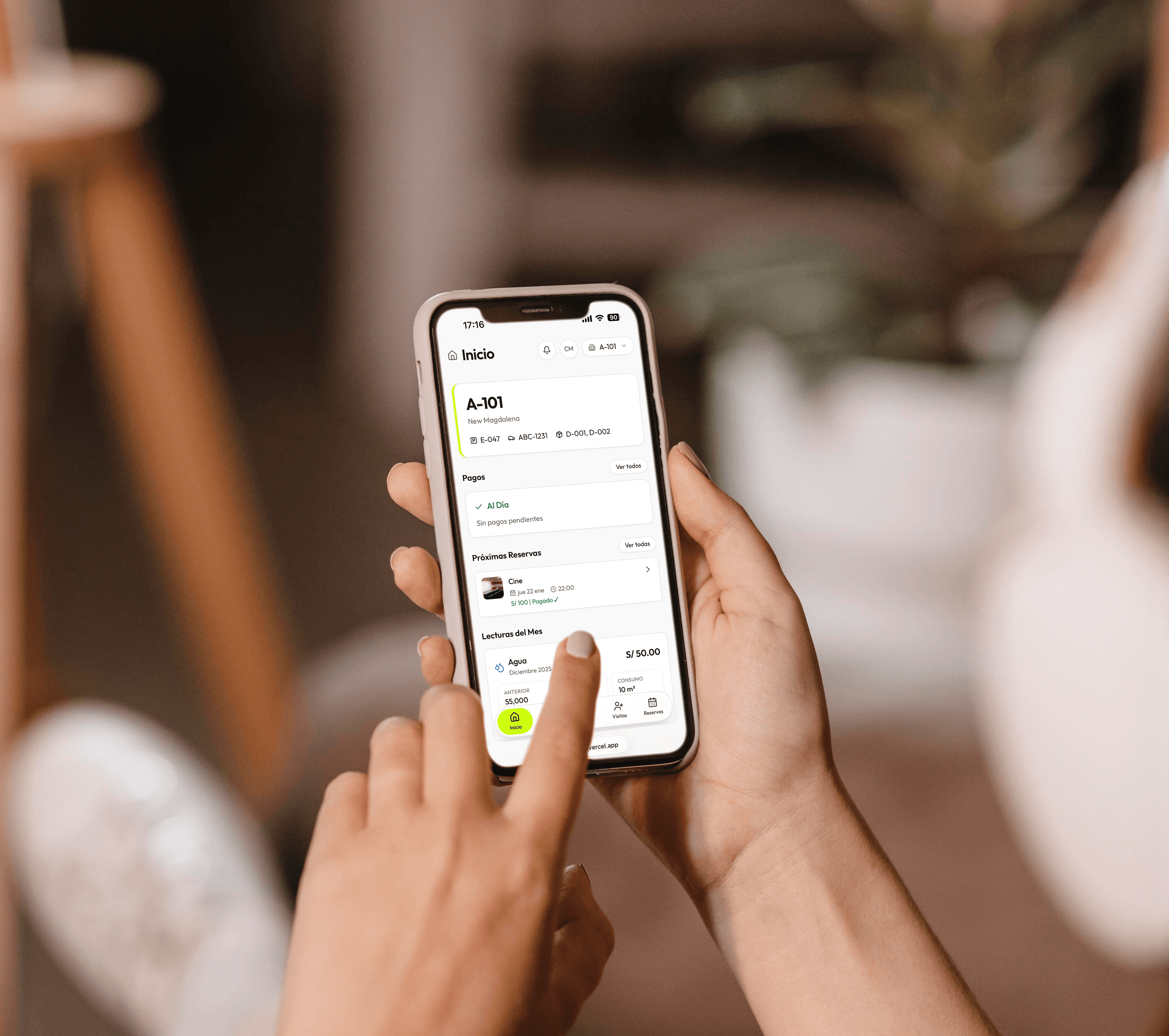 A mockup of Freelio's mobile app