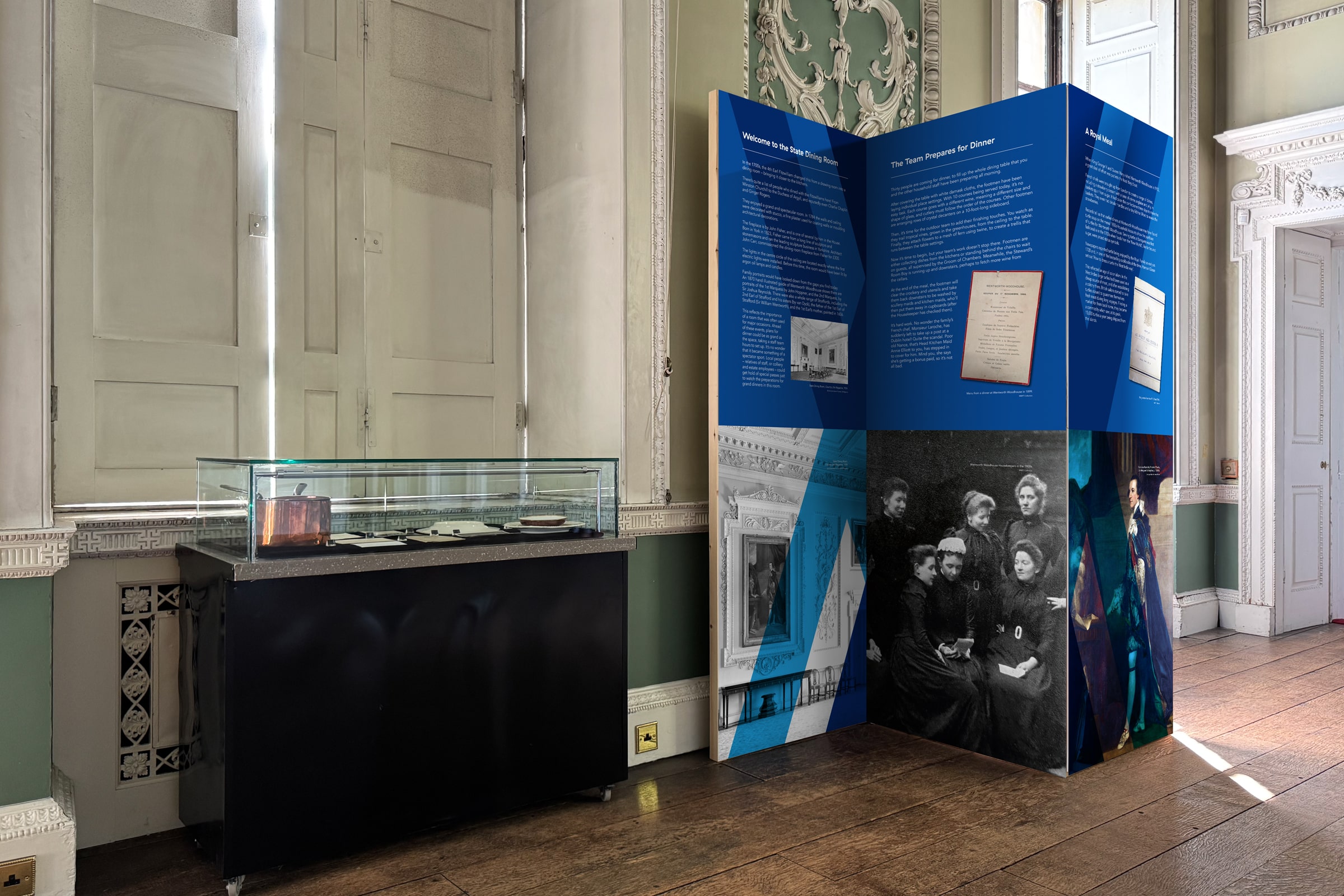 Free Standing Museum Exhibition Interpretation Display Panel Design