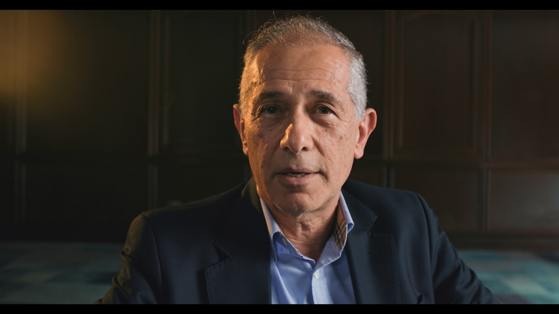"Interview with an oncologist discussing the history and advancements of oncology in Cyprus, featured in a documentary by Yiorgos Doukanaris."
