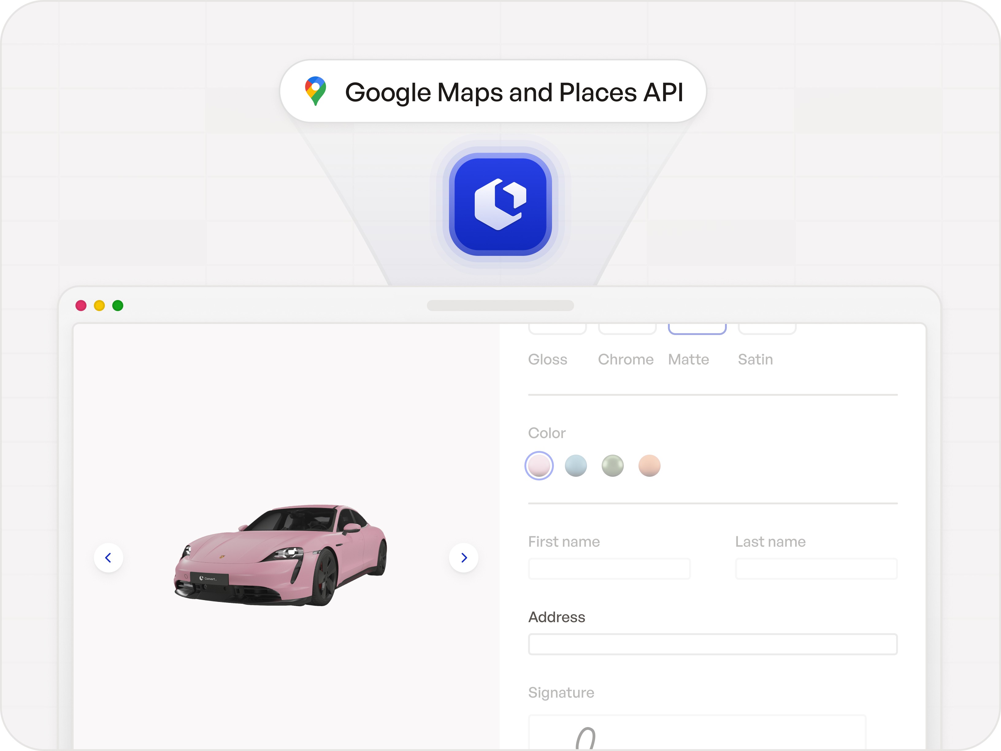 Power your form with Google Maps and Places API