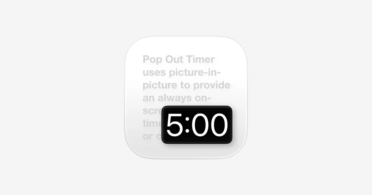 Pop Out Timer app icon