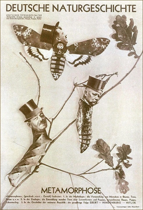 John Heartfield – Deutsche Naturgeschichte – AIZ Magazine, 1934