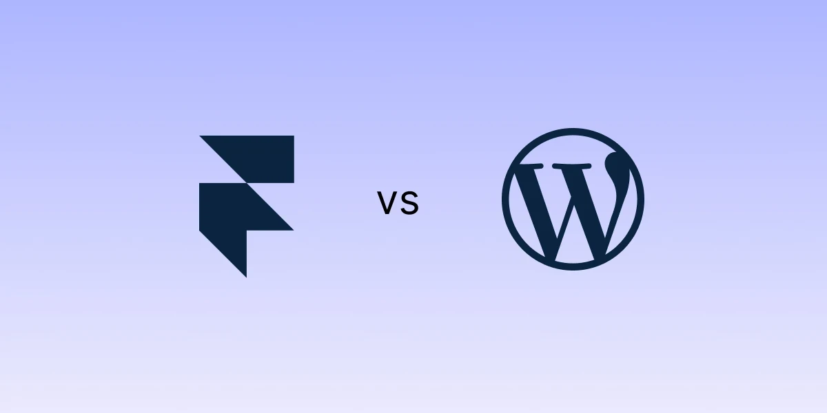 Framer vs WordPress