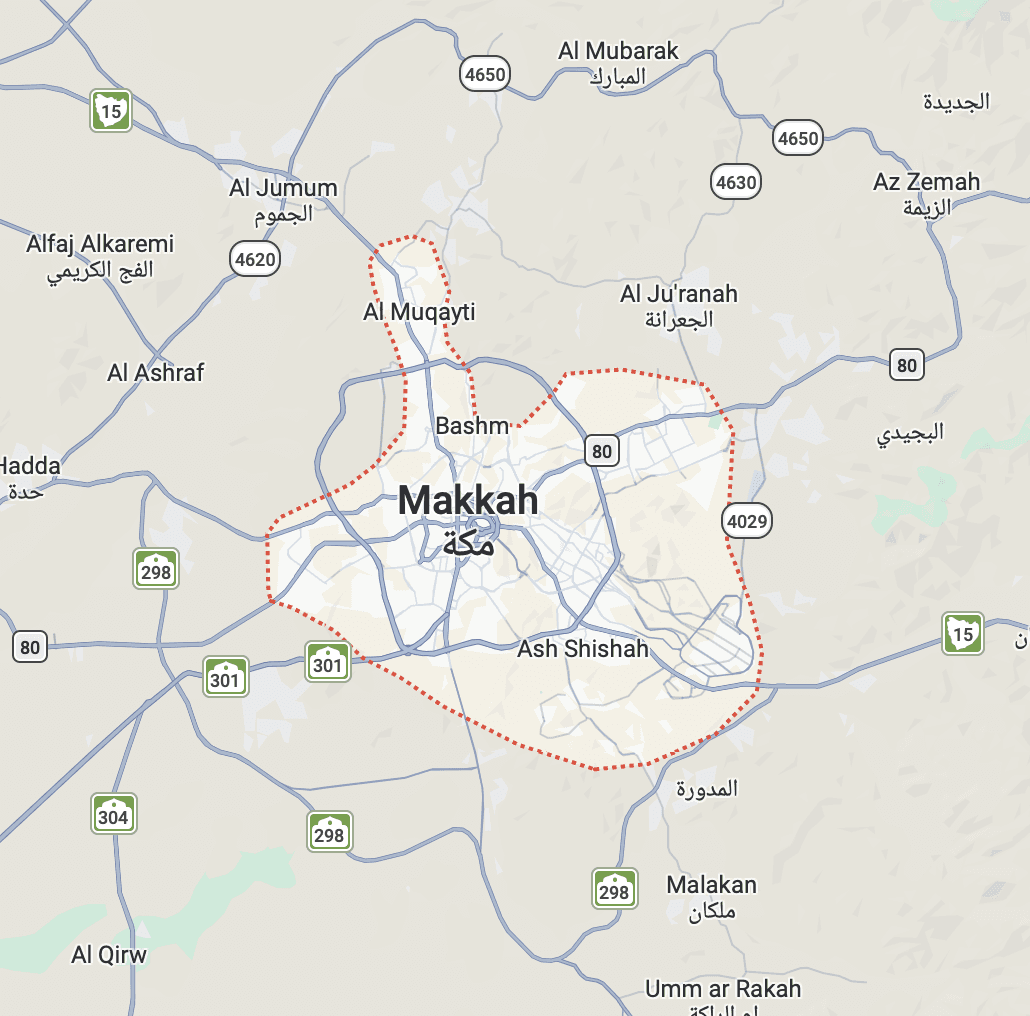Open map