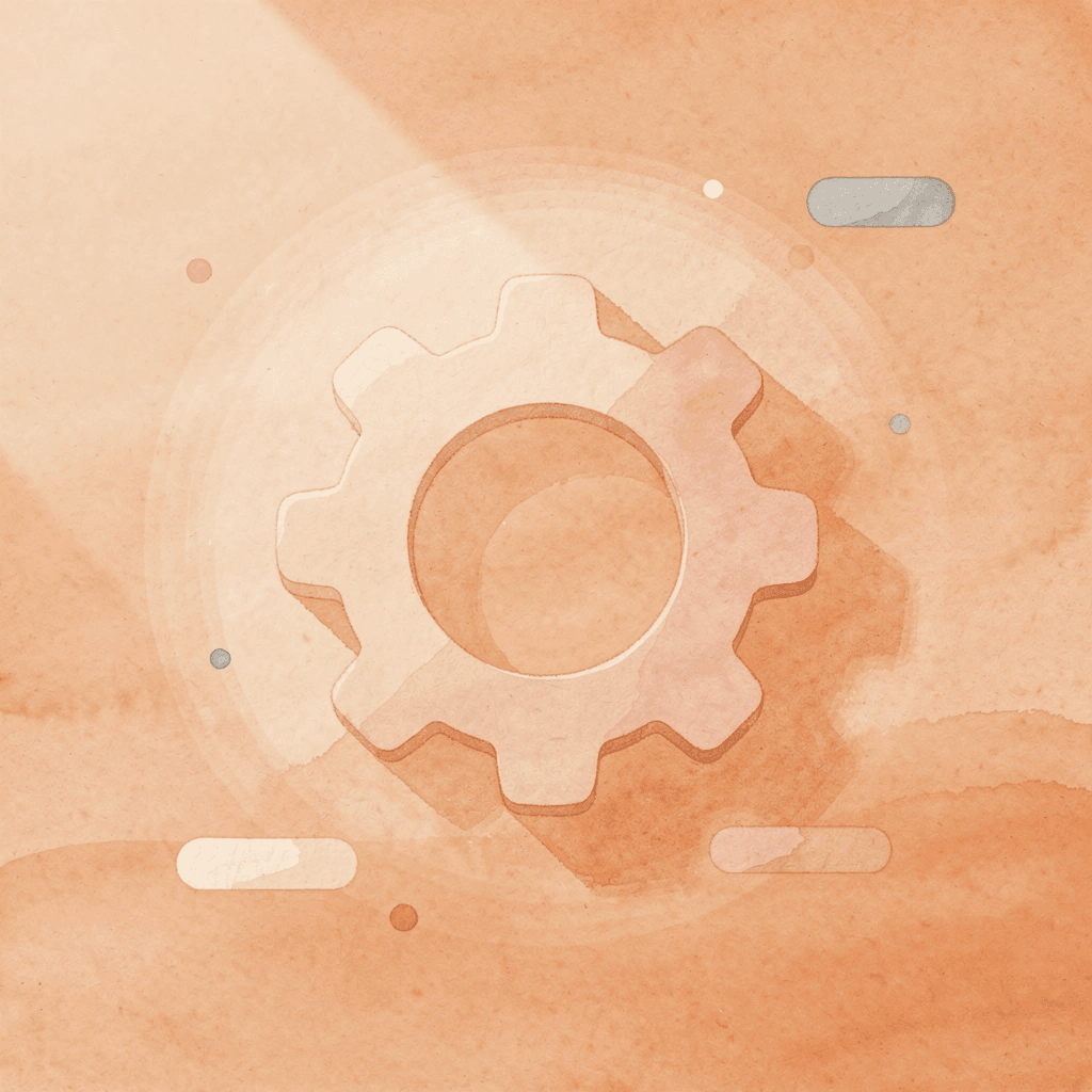 Gear icon representing technical SEO foundation - Tech SEO Agency