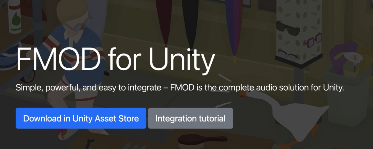 FMOD provides the ability to add and modify sounds and music within any Unity project.