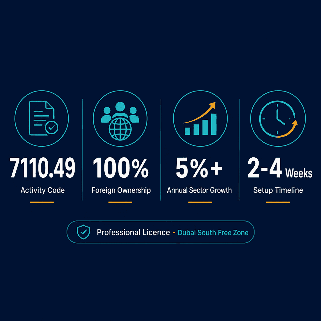 Infographic: Tunnels & Bridges Engineering Services Business License in Dubai