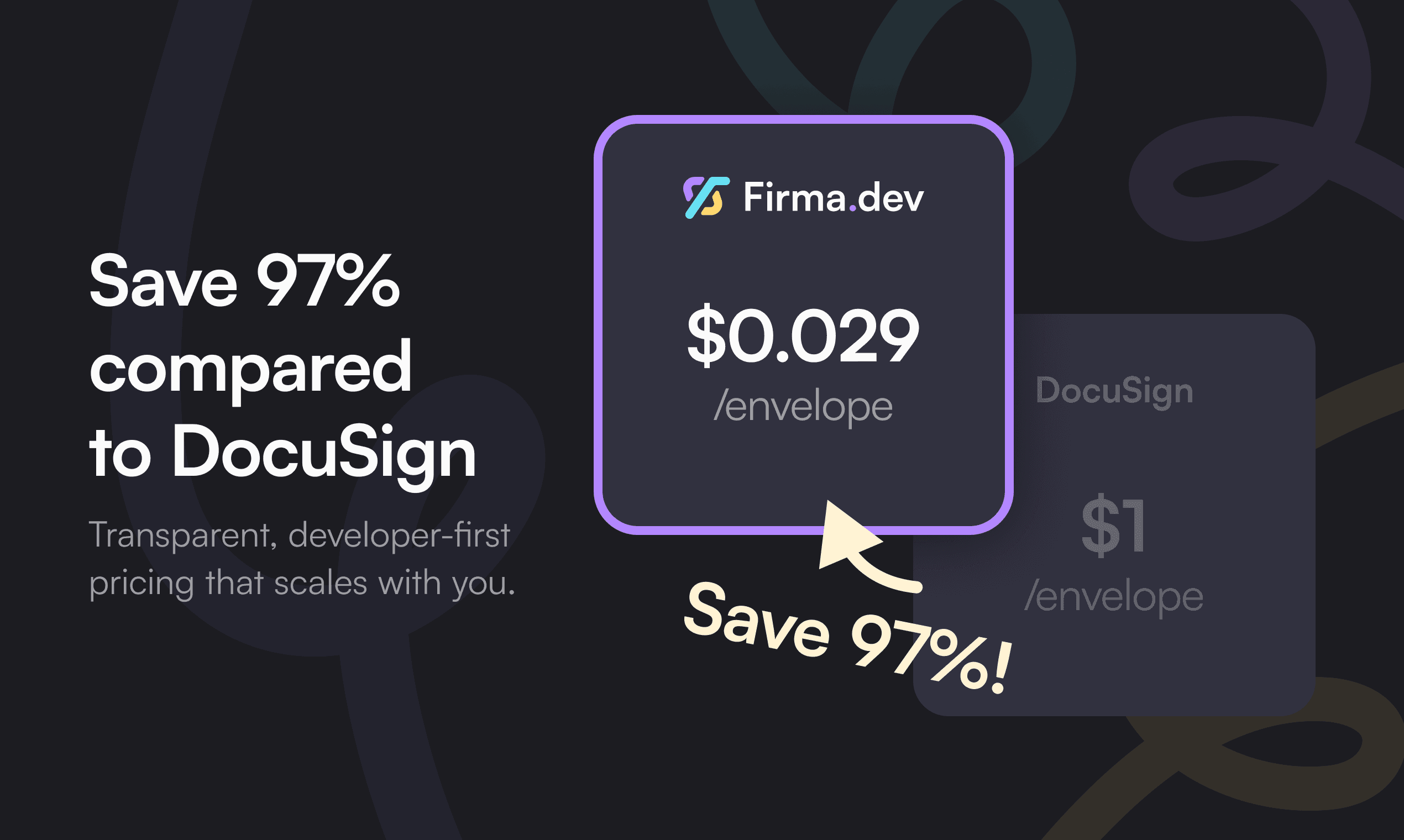 Screenshot of Firma.dev UI