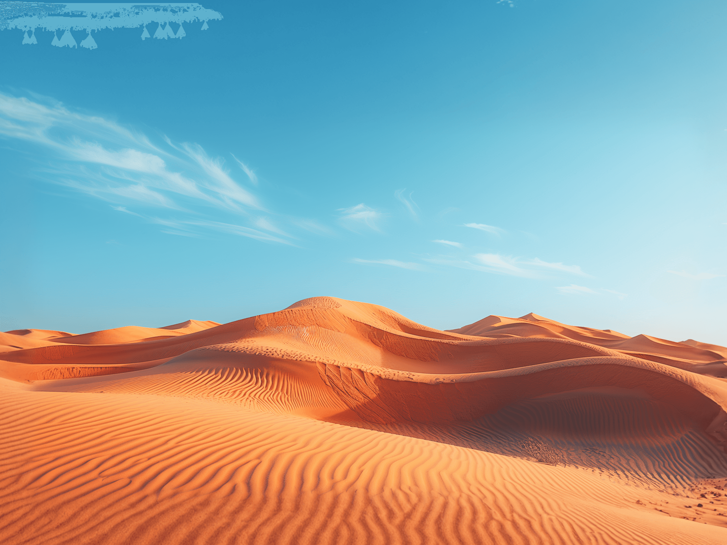 Golden dunes under the morning sun in AlUla.