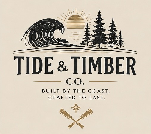 Original Tide & Timber Co. illustrated logo