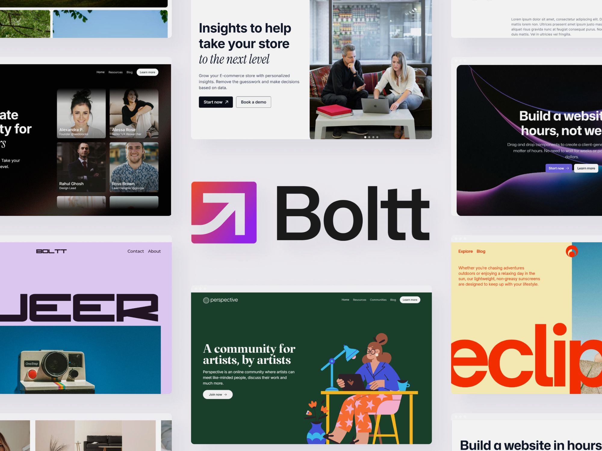 Boltt Framer Ui kit thumbnail