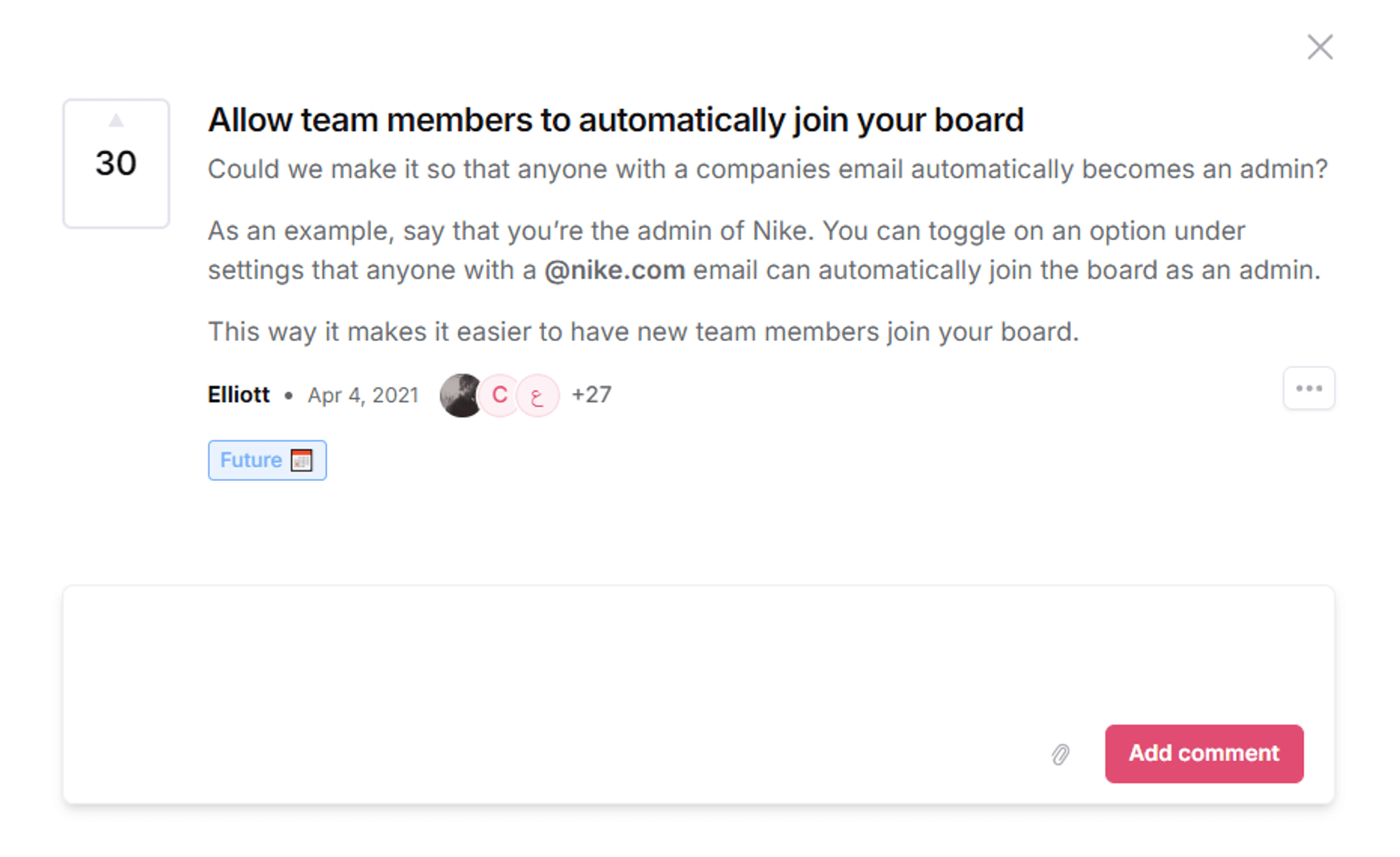 Feature Requests