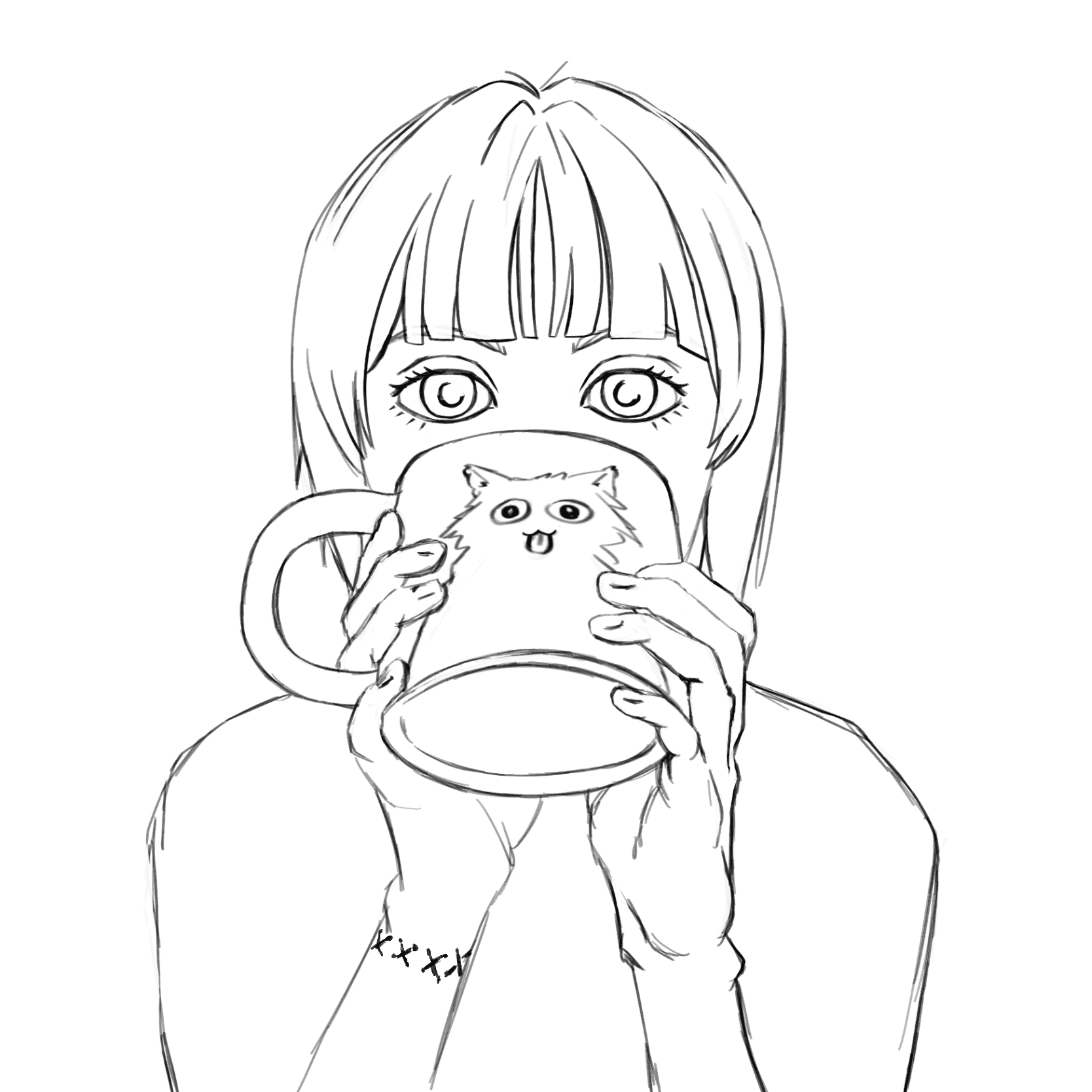 selfportrait drawing