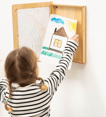 kids artwork frame