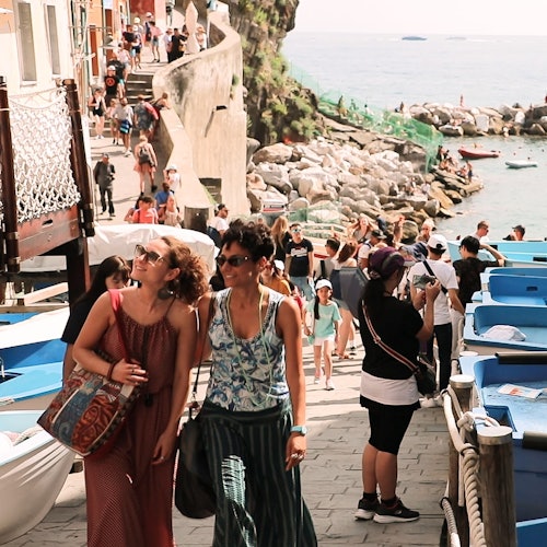 Pueblo de pescadores en Cinque Terre