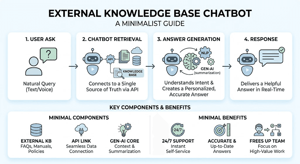 External Knowledge Base Chatbot