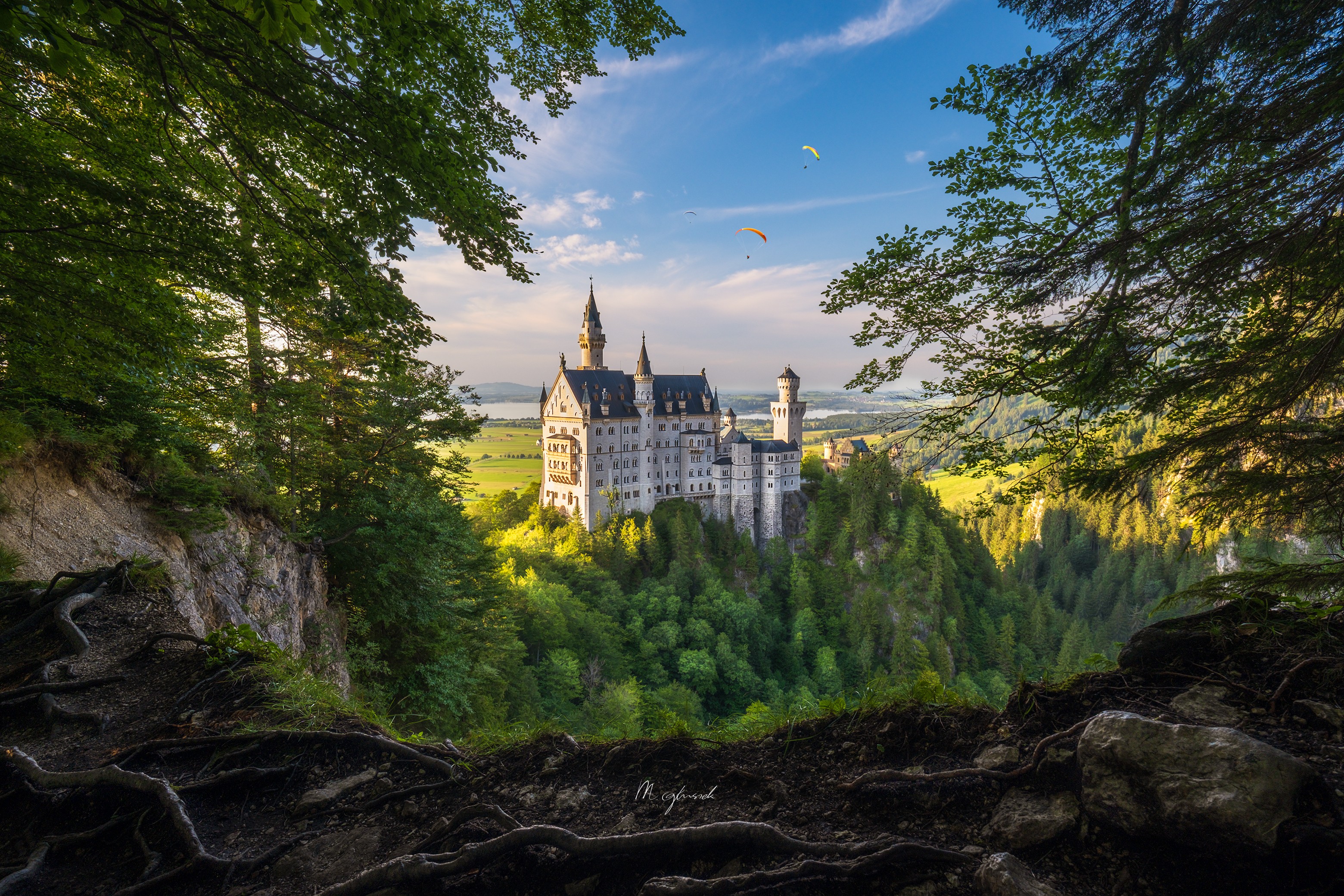 Ukryty skarb, autor Mateusz Głuszek, Schwangau, Bawaria, Niemcy