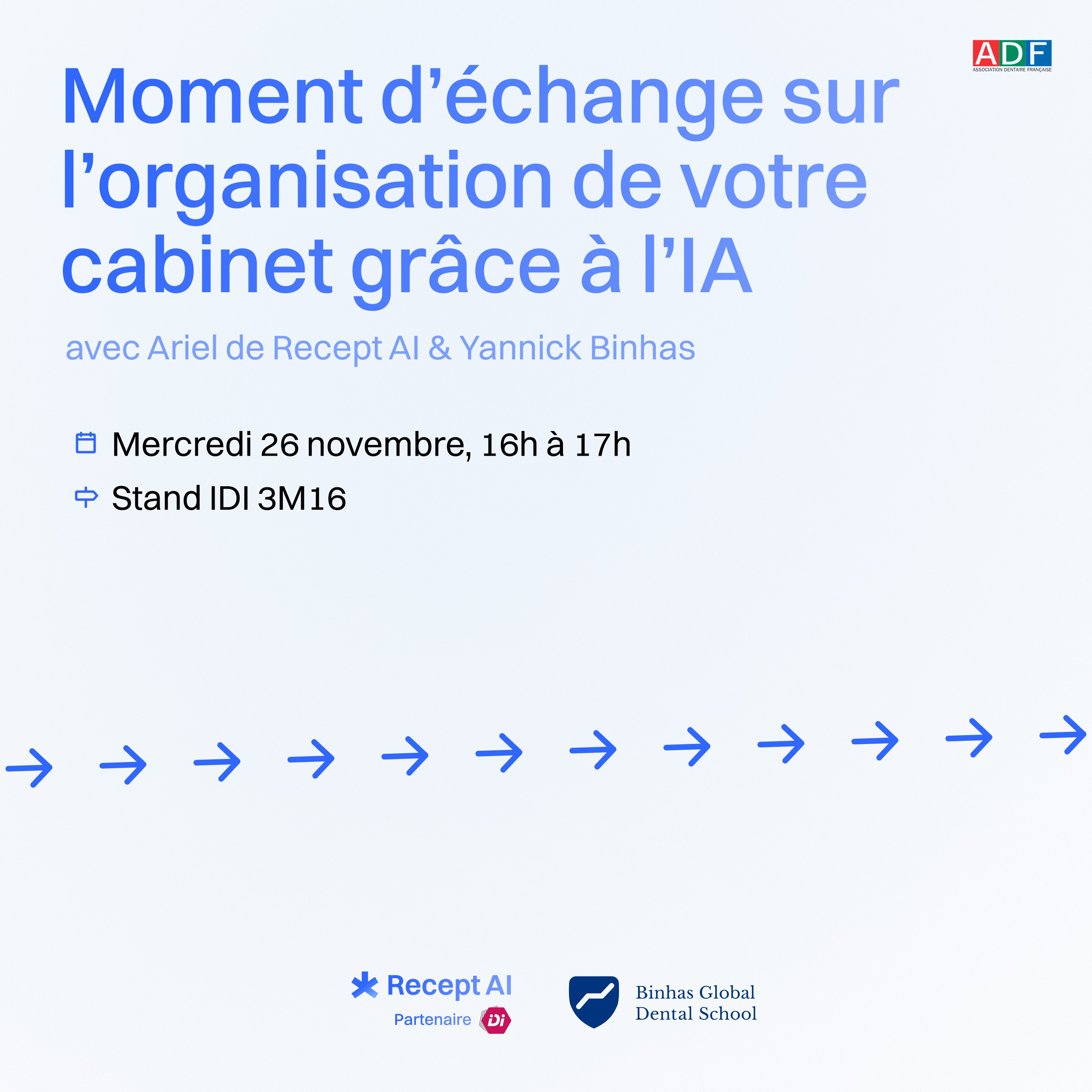 ADF Recept AI | Optimiser son cabinet avec l'IA