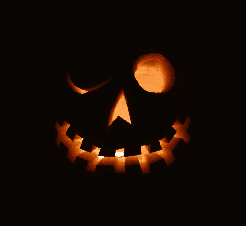 Halloween scary pumkin